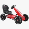 Pedal- & Gåbiler-Abarth Pedalbil Gokart, Rød