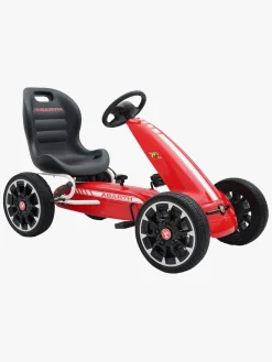Pedal- & Gåbiler-Abarth Pedalbil Gokart, Rød