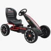 Pedal- & Gåbiler-Abarth Pedalbil Gokart, Sort