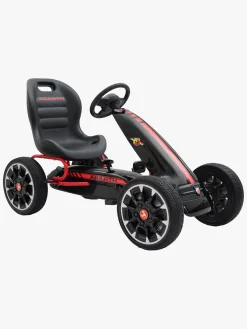 Pedal- & Gåbiler-Abarth Pedalbil Gokart, Sort