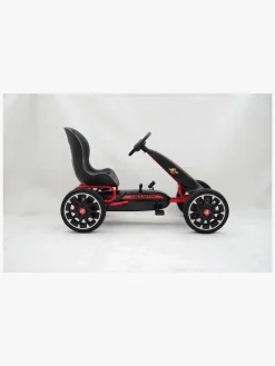 Pedal- & Gåbiler-Abarth Pedalbil Gokart, Sort