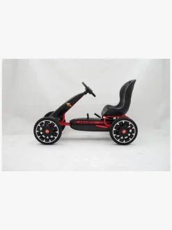 Pedal- & Gåbiler-Abarth Pedalbil Gokart, Sort