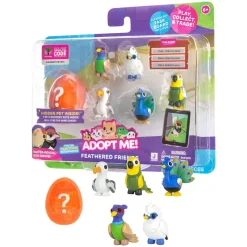 Legetøjsfigurer-AdoptMe Adopt Me 6 Figursæt Feathered Friends