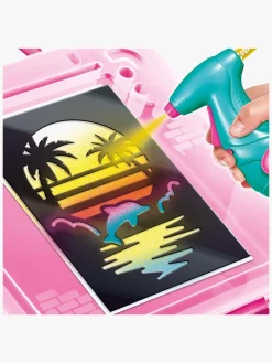 Kreativt Legetøj-AirbrushPlush Airbrush Plush Art Kreasæt