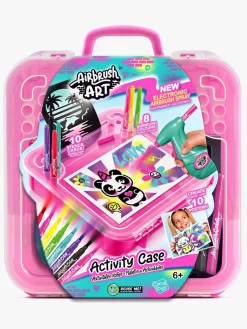 Kreativt Legetøj-AirbrushPlush Airbrush Plush Art Kreasæt