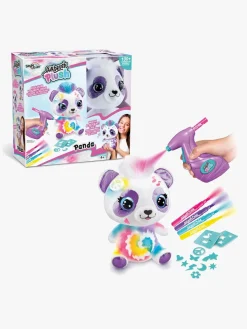 Kreativt Legetøj-AirbrushPlush Airbrush Plush Bamse Panda 20 cm