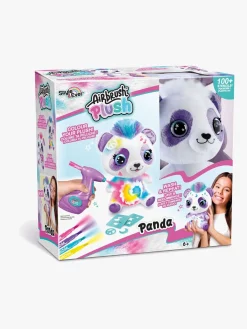 Kreativt Legetøj-AirbrushPlush Airbrush Plush Bamse Panda 20 cm