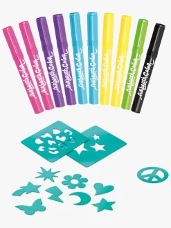 Kreativt Legetøj-AirbrushPlush Airbrush Plush Refillsæt 10 Stk.