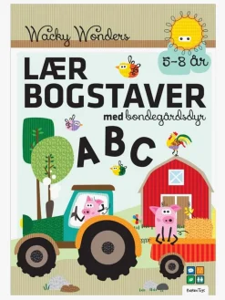 Bøger-BarboToys Aktivitetsbog  - Lær Bogstaver med Wacky Wonders Bondegårdsdyr