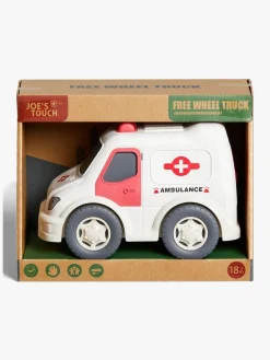 Legetøjsbiler & -Fartøjer-AlexGarage1 Alex's Garage Ambulance Bioplast Rød/Hvid