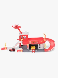 Legetøjsbiler & -Fartøjer-AlexGarage1 Alex's Garage Brandstation Med 3 Tilbehør Rød