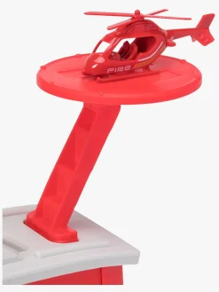 Legetøjsbiler & -Fartøjer-AlexGarage1 Alex's Garage Brandstation Med 3 Tilbehør Rød