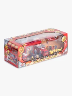 Legetøjsbiler & -Fartøjer-AlexGarage1 Alex's Garage Brandstation Legesæt 20 Rød
