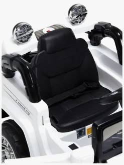 Elbiler & -Køretøjer-AlexGarage1 Alex's Garage Elbil Jeep, Hvid Sort