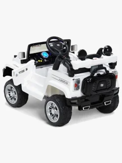 Elbiler & -Køretøjer-AlexGarage1 Alex's Garage Elbil Jeep, Hvid Sort