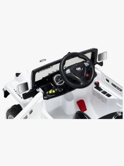 Elbiler & -Køretøjer-AlexGarage1 Alex's Garage Elbil Jeep, Hvid Sort