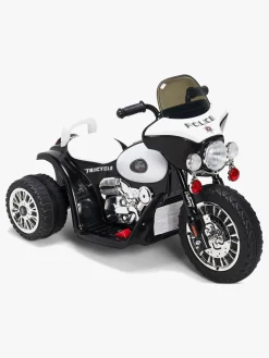 Elbiler & -Køretøjer-AlexGarage1 Alex's Garage Elmotorcykel Lille, Hvid/Sort