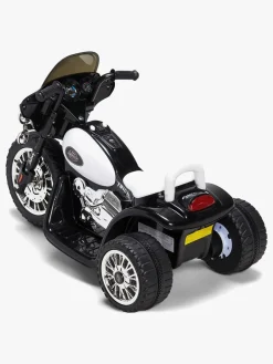 Elbiler & -Køretøjer-AlexGarage1 Alex's Garage Elmotorcykel Lille, Hvid/Sort