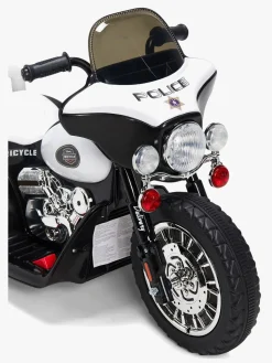 Elbiler & -Køretøjer-AlexGarage1 Alex's Garage Elmotorcykel Lille, Hvid/Sort