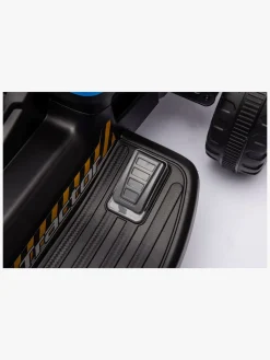 Elbiler & -Køretøjer-AlexGarage1 Alex's Garage Eltraktor med Trailer, Blå Blå/Orange