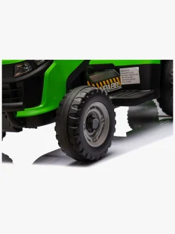 Elbiler & -Køretøjer-AlexGarage1 Alex's Garage Eltraktor med Trailer, Grøn Grøn