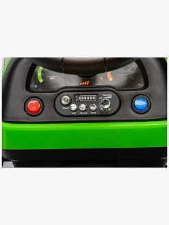 Elbiler & -Køretøjer-AlexGarage1 Alex's Garage Eltraktor med Trailer, Grøn Grøn