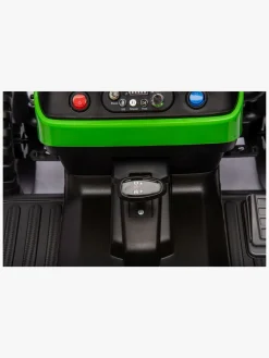 Elbiler & -Køretøjer-AlexGarage1 Alex's Garage Eltraktor med Trailer, Grøn Grøn