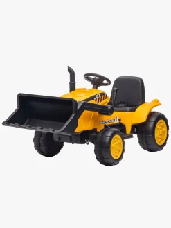 Elbiler & -Køretøjer-AlexGarage1 Alex's Garage Eltraktor med Front Loader, Gul