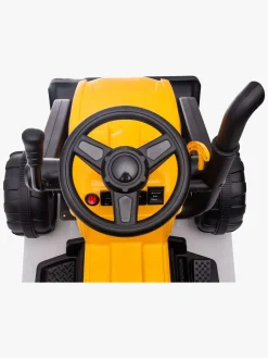 Elbiler & -Køretøjer-AlexGarage1 Alex's Garage Eltraktor med Front Loader, Gul