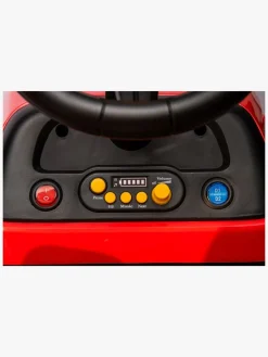 Elbiler & -Køretøjer-AlexGarage1 Alex's Garage Eltraktor med Trailer, Rød Rød