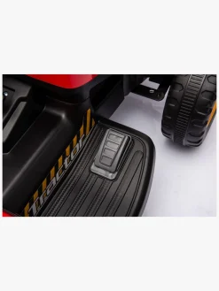 Elbiler & -Køretøjer-AlexGarage1 Alex's Garage Eltraktor med Trailer, Rød Rød