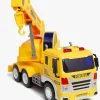 Legetøjsbiler & -Fartøjer-AlexGarage1 Alex's Garage Friction Engineering Lastbil med Lys & Lyd
