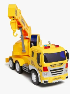 Legetøjsbiler & -Fartøjer-AlexGarage1 Alex's Garage Friction Engineering Lastbil med Lys & Lyd