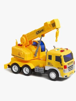 Legetøjsbiler & -Fartøjer-AlexGarage1 Alex's Garage Friction Engineering Lastbil med Lys & Lyd