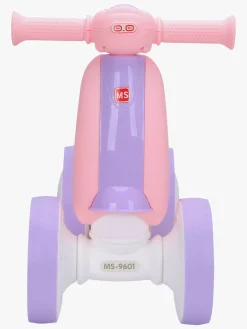 Pedal- & Gåbiler-AlexGarage1 Alex's Garage Gåbil, Pink Lyserød