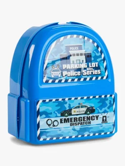 Legetøjsbiler & -Fartøjer-AlexGarage1 Alex's Garage Parkeringshussæt Politistation