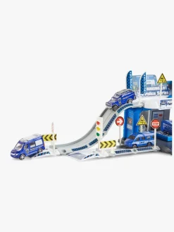 Legetøjsbiler & -Fartøjer-AlexGarage1 Alex's Garage Parkeringshussæt Politistation