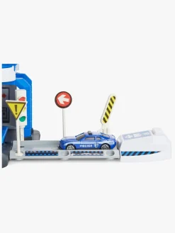 Legetøjsbiler & -Fartøjer-AlexGarage1 Alex's Garage Parkeringshussæt Politistation