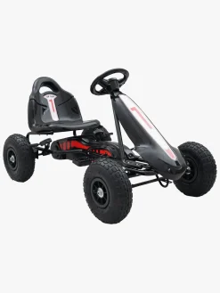 Pedal- & Gåbiler-AlexGarage1 Alex's Garage Pedalbil Gokart, Sort