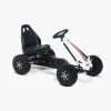 Pedal- & Gåbiler-AlexGarage1 Alex's Garage Pedalbil Go-kart, Hvid