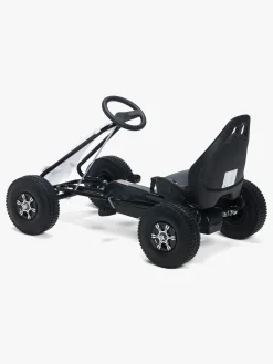 Pedal- & Gåbiler-AlexGarage1 Alex's Garage Pedalbil Go-kart, Hvid