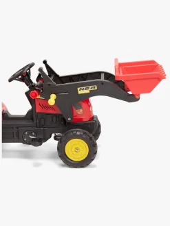Pedal- & Gåbiler-AlexGarage1 Alex's Garage Pedaltraktor med Skovl, Rød