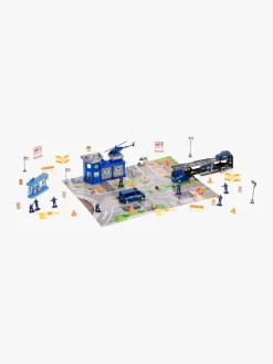 Legetøjsbiler & -Fartøjer-AlexGarage1 Alex's Garage Politistation Legesæt 50 Blå/Flerfarvet