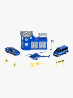 Legetøjsbiler & -Fartøjer-AlexGarage1 Alex's Garage Politistation Legesæt 20 Blå