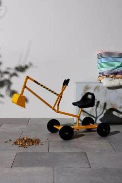 Udelegetøj-AlexGarage1 Alex's Garage Rendegraver til Sandkasse med Hjul