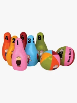 Spil & Puslespil-Alfonsberg Alfons Åberg  Blødt Bowlingsæt