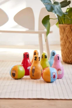 Spil & Puslespil-Alfonsberg Alfons Åberg  Blødt Bowlingsæt