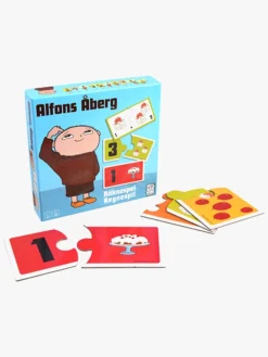Spil & Puslespil-BarboToys Alfons Åberg Børnespil Sjov med Matematik