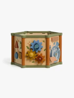 Babylegetøj-AliceFox Alice & Fox Aktivitetslegetøj Heksagon Safaridyr