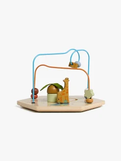 Babylegetøj-AliceFox Alice & Fox Aktivitetslegetøj Heksagon Safaridyr